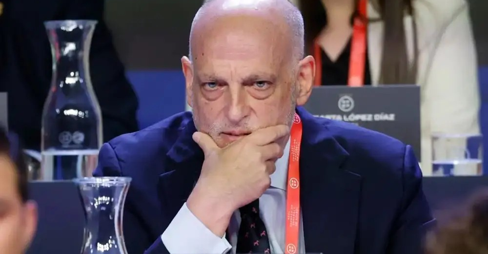 ¡TERREMOTO FUTBOLÍSTICO! Real Madrid pidió la renuncia de Javier Tebas a la presidencia de LaLiga