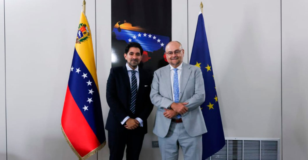 ¡NUEVA ETAPA DIPLOMÁTICA! Arriba a Maiquetía el nuevo embajador de la Unión Europea en Venezuela