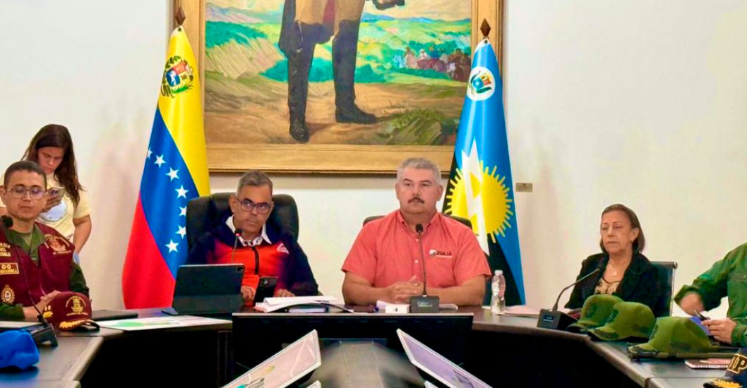 ¡PARA DAR RESPUESTA A COMUNIDADES! Vicepresidente sectorial Juan Ramírez y gobernador Luis Caldera encabezaron reunión del Estado Mayor de Servicios en Zulia