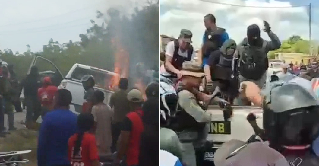 ¡INVESTIGAN SI HAY CONEXIÓN! Comisiones de seguridad son atacadas por turbas en Mara y Jesús Enrique Lossada (Videos)