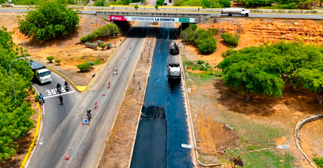 ¡OBRAS EN EL DISTRIBUIDOR LA CHINITA! El gobernador Luis Caldera y el vicepresidente de Obras Públicas inician rehabilitación de la avenida 148 de San Francisco