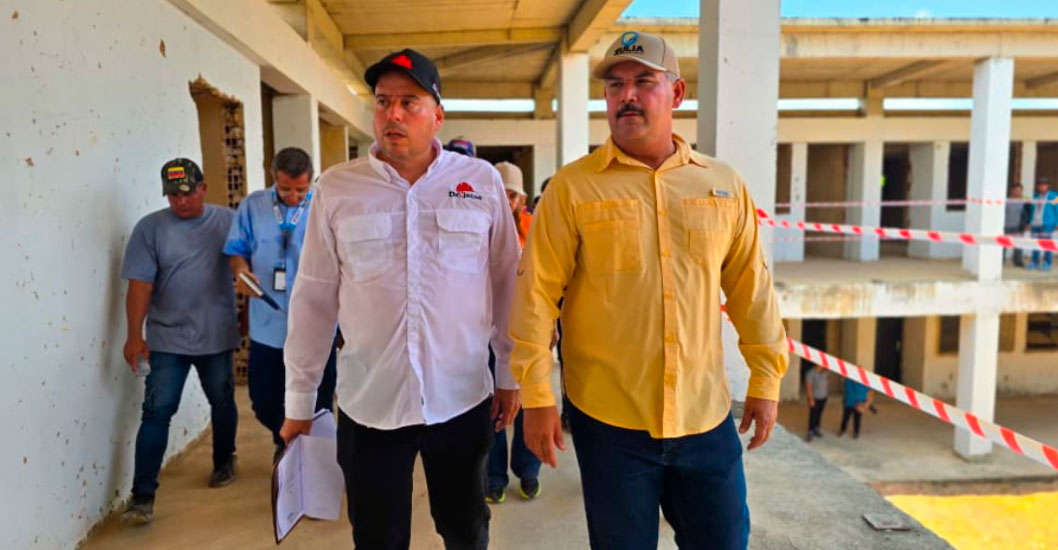 ¡RESPUESTA A LAGUNILLAS! Luis Caldera inicia trabajos de refacción y equipamiento de la Unidad Educativa Luis Caballero Mejías