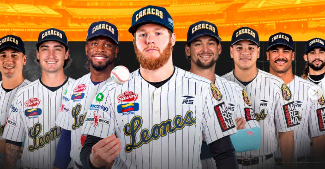 ¡BLINDAJE EN EL LANZADERO! Leones del Caracas revela sus 8 importados para la LVBP