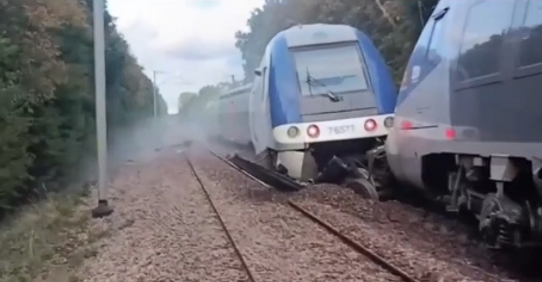 ¡»ACTO CRIMINAL» DEJA 44 HERIDOS! Francia investiga sabotaje tras descarrilamiento de tren