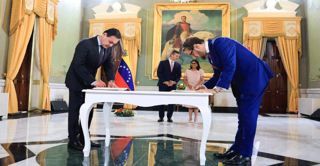 ¡NUEVA ETAPA DIPLOMÁTICA! Venezuela y Paraguay firman acuerdo para restablecer relaciones en Miraflores