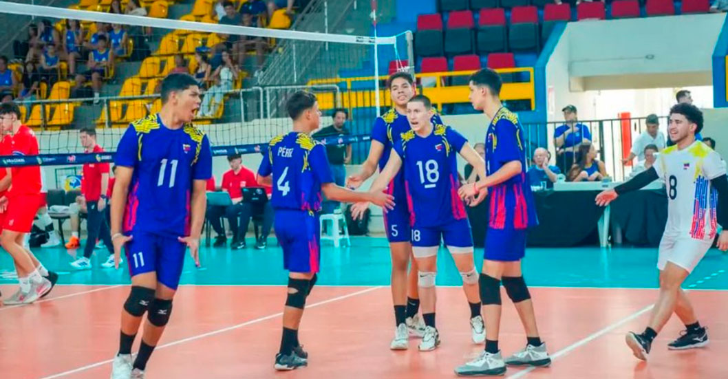 ¡RUMBO AL MUNDIAL 2027! La Vinotinto de Voleibol Sub-19 vence a Chile y se baña de bronce