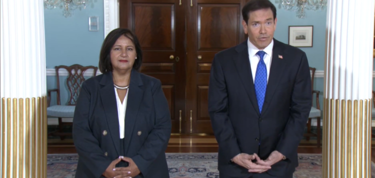 ¡AL INICIO DEL ENCUENTRO! Marco Rubio dice que el diálogo de la oposición con el chavismo tiene «todo el apoyo» de EE.UU.