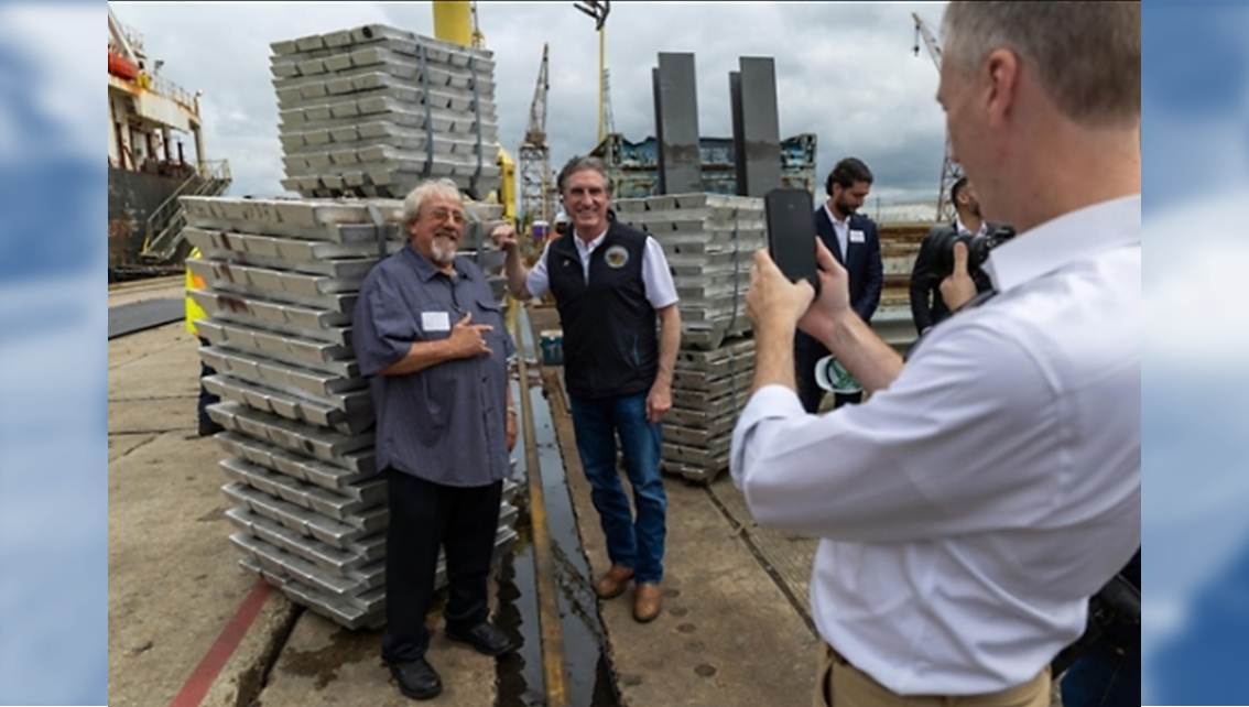 ¡LLEGAN A EE.UU LAS 15 MIL TONELADA DE ALUMINIO VENEZOLANO! Washington asegura que el cargamento es ‘crucial’ para la ‘exitosa agenda de dominio energético estadounidense’