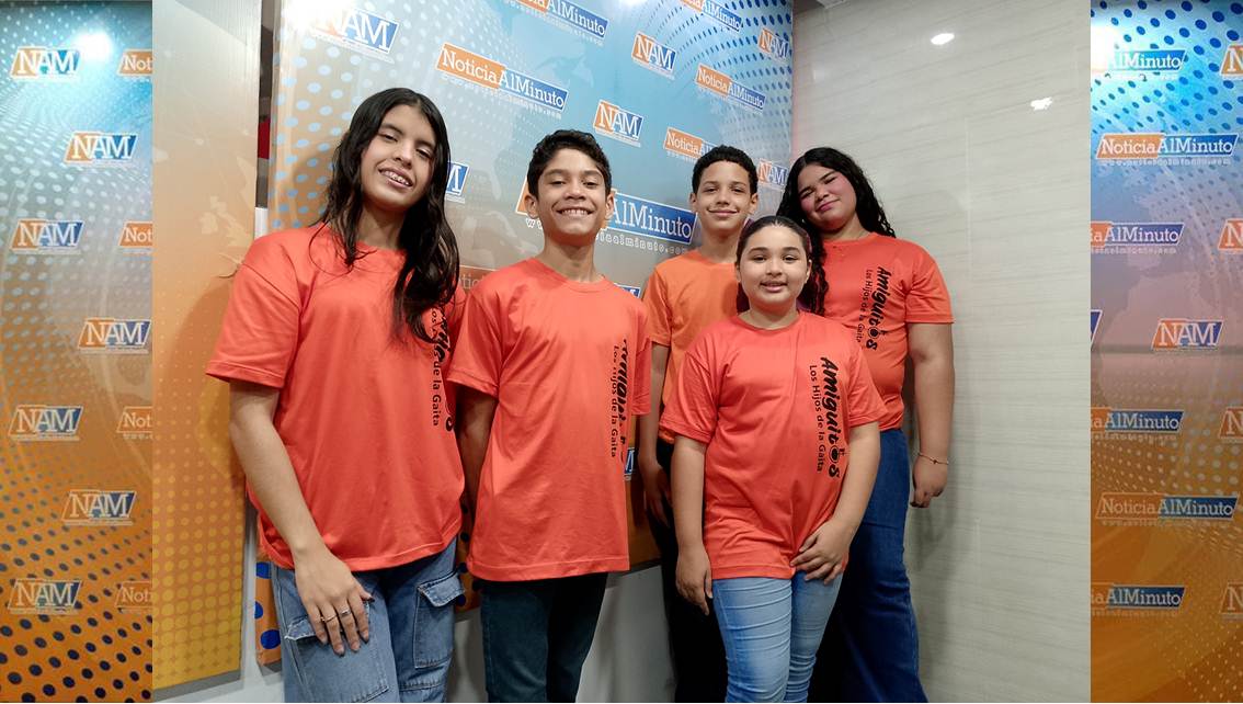 ¡AMIGUITOS, ‘LOS HIJOS DE LA GAITA’ FORMAN ‘EL PARAN PAN PAN’! Visitan NAM y presentan este tremendo promocional 2026 || Video