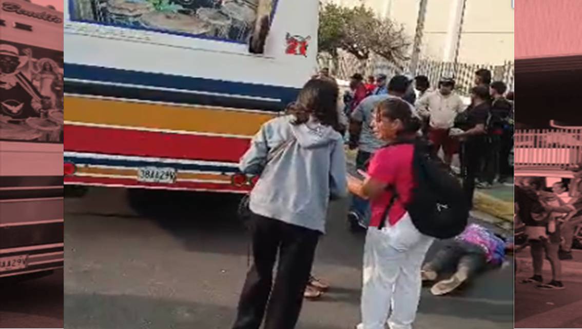 ¡AUTOBÚS SE LLEVA POR DELANTE A UN HOMBRE FRENTE A PANORAMA! ¿Peatón atravesaba por donde no debía? ¿Unidad iba a exceso de velocidad? || Detalles