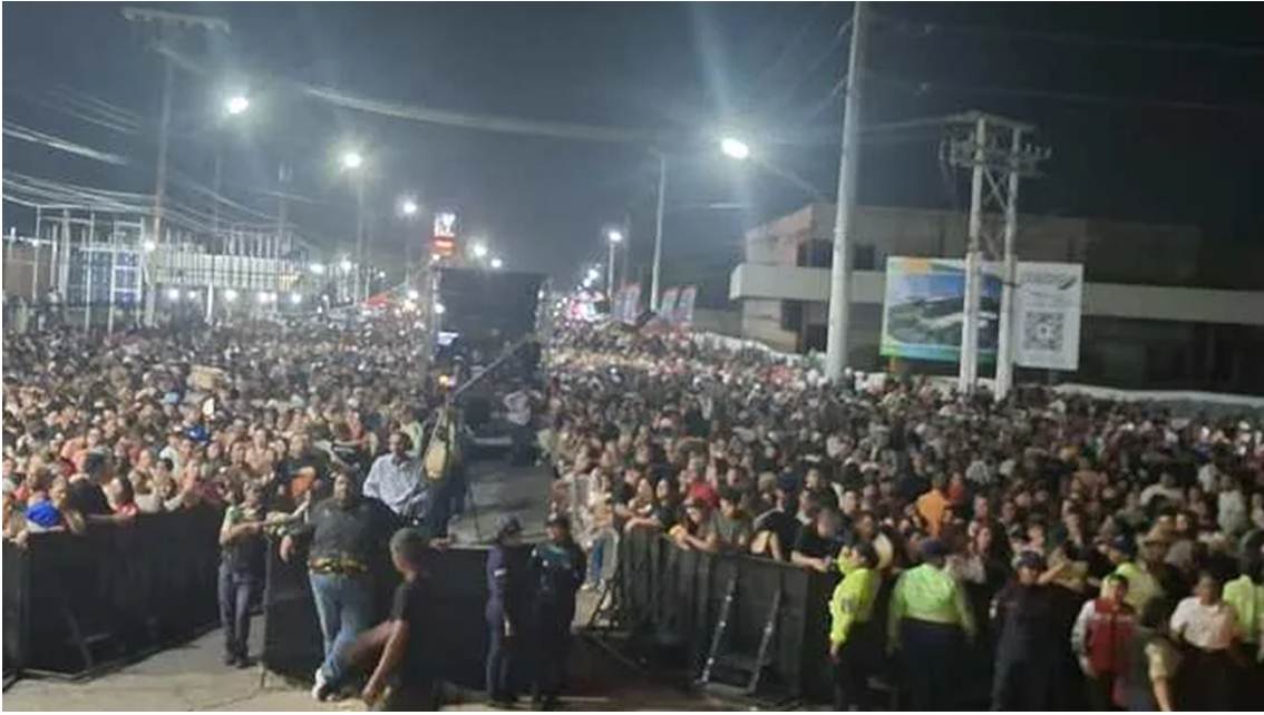 ¡CABIMAS SE DESBORDA EN LAS FIESTAS PATRONALES! Velada de cultura, ritmo y devoción marcaron celebración de la Feria de la Virgen del Rosario
