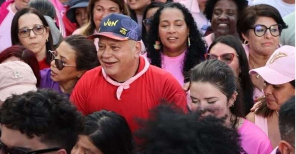 ¡LIDERAZGO Y COMPROMISO! Diosdado Cabello destaca la fuerza indetenible de la mujer venezolana en la marcha por la salud y la vida