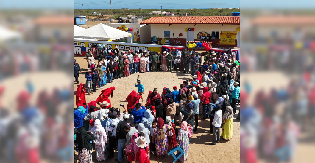 ¡INFRAESTRUCTURA ESCOLAR DE CALIDAD! Gobernador Luis Caldera entrega renovada la Escuela Básica Nacional Ana Sara Epieyú, en la Alta Guajira