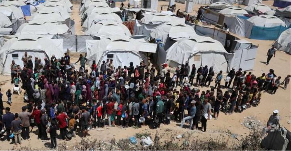 ¡CRISIS HUMANITARIA AL LÍMITE! Alrededor de 950.000 desplazados enfrentan alto riesgo de inundaciones y frío extremo en la Franja de Gaza