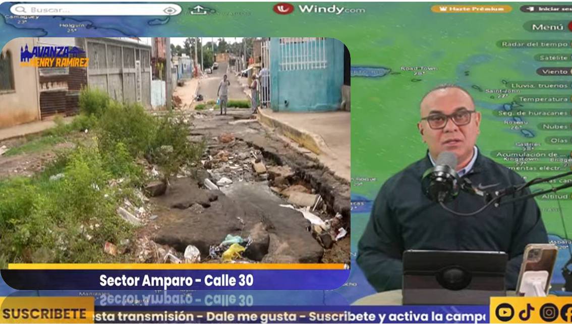 ¡NO ES KIEV EN UCRANIA, ES AMPARO EN MARACAIBO! Como si hubiese caído un misil está la calle 30 || Vecinos denuncian en ‘Avanza’ que tiene así más de 15 años