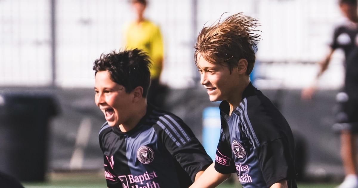 ¡CONTINUA EL LEGADO! Mateo Messi brilla en la victoria del Inter Miami Sub-12 en la Legends Cup