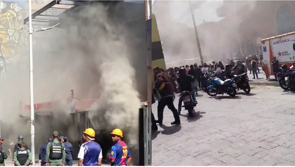 ¡IMPRESIONANTE INCENDIO EN LA AVENIDA BARALT, EN CARACAS! Reportan evacuación de al menos 300 personas || Videos