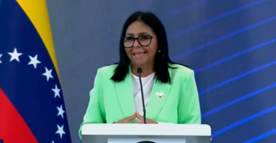 ¡CITA CLAVE CON EL SECTOR PRIVADO! Delcy Rodríguez participa en la 82.ª Asamblea Anual de Fedecámaras