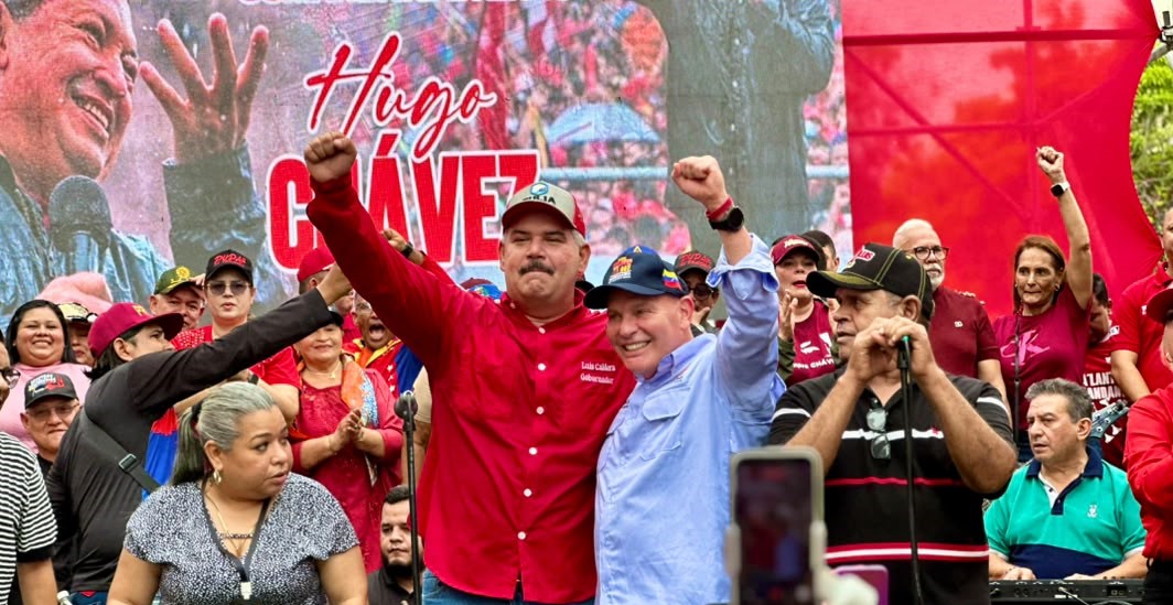 ¡CONCENTRACIÓN DE PUEBLO! Gobernador Luis Caldera ratifica compromiso histórico del Zulia a 14 años de la victoria de Hugo Chávez