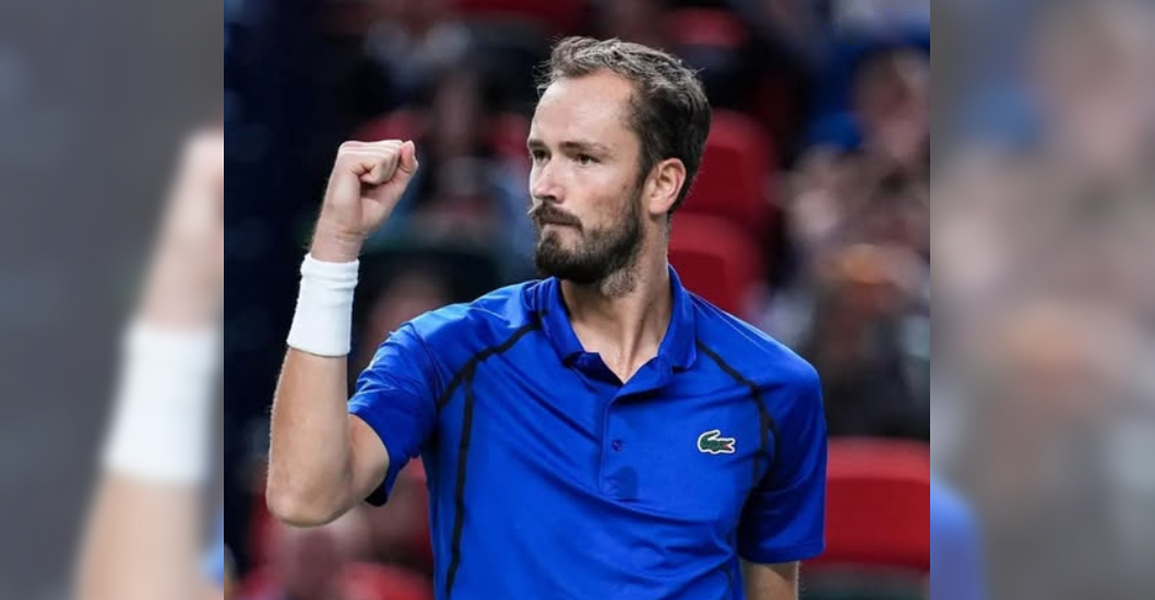 ¡LO DOBLEGA EN PAR DE SETS! Medvedev elimina a Dani Mérida en la primera ronda del ATP de Viena
