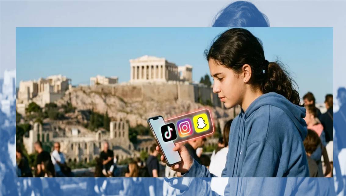 ¡DISPOSICIÓN POLÉMICA AL PONER TODO EL PESO EN LAS PLATAFORMAS! Grecia prohíbe por ley el acceso de menores de 15 años a las redes sociales || ¿Se cumplirá?