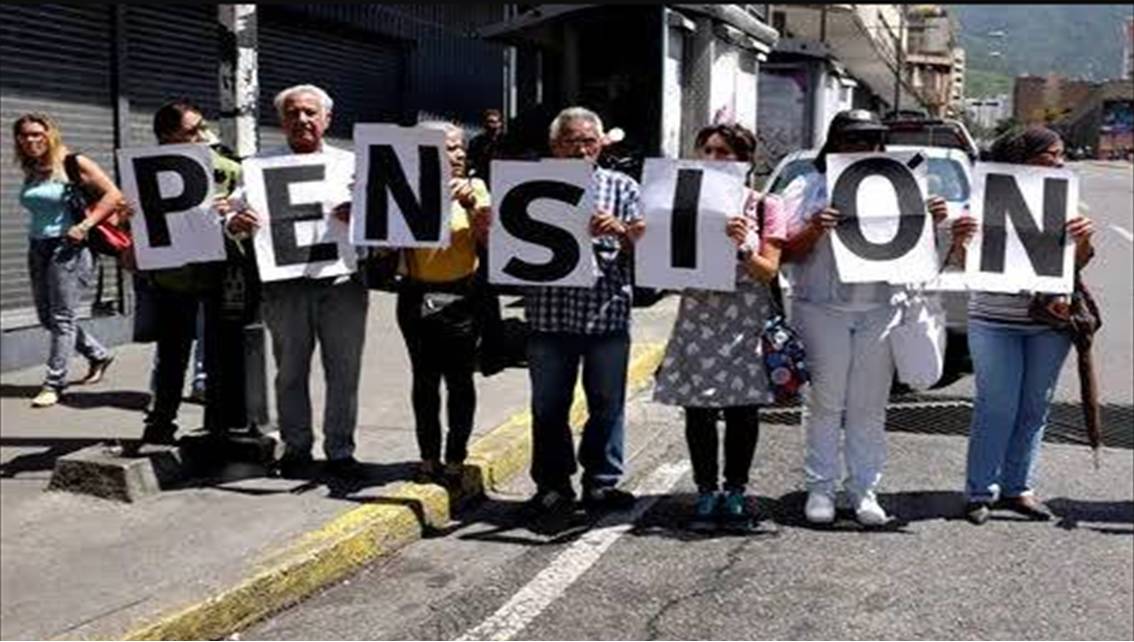 ¡PROTESTAN LOS JUBILADOS EN CARACAS! Un salario y una pensión ‘realista’ exigen los adultos mayores