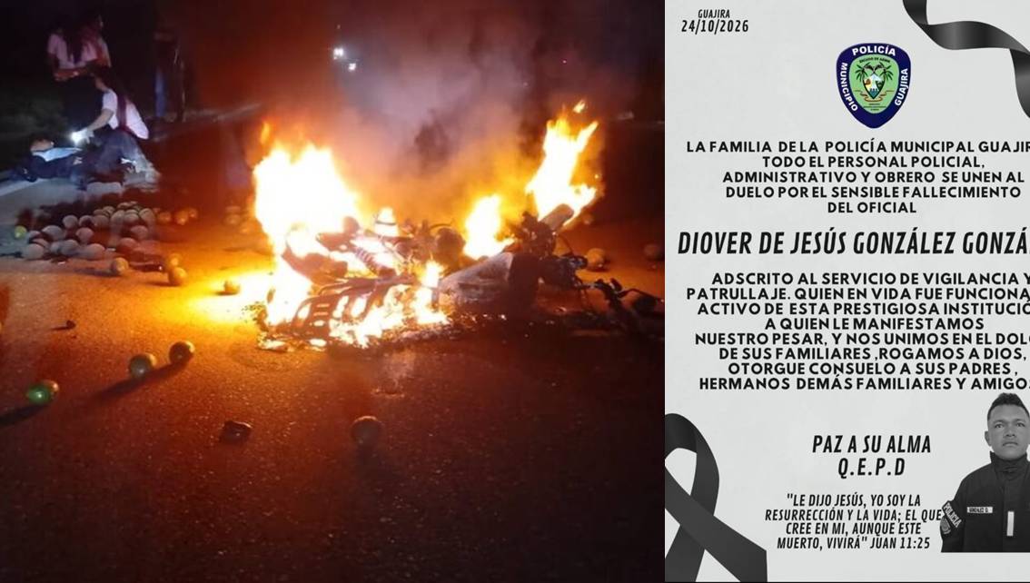 ¡FAMILIA DE POLIGUAJIRA HONRA A COMPAÑERO CAÍDO! Investigan causa de la tragedia bajando el puente del río Limón || Nuevas imágenes