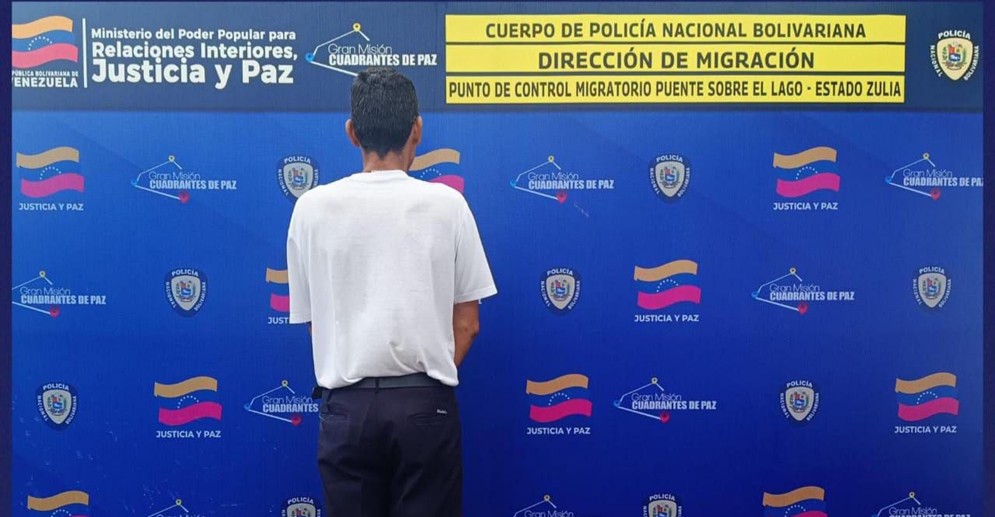 ¡CAPTURADO EN EL PUENTE! Dirección de Migración Zulia detuvo a sujeto solicitado por tráfico de drogas