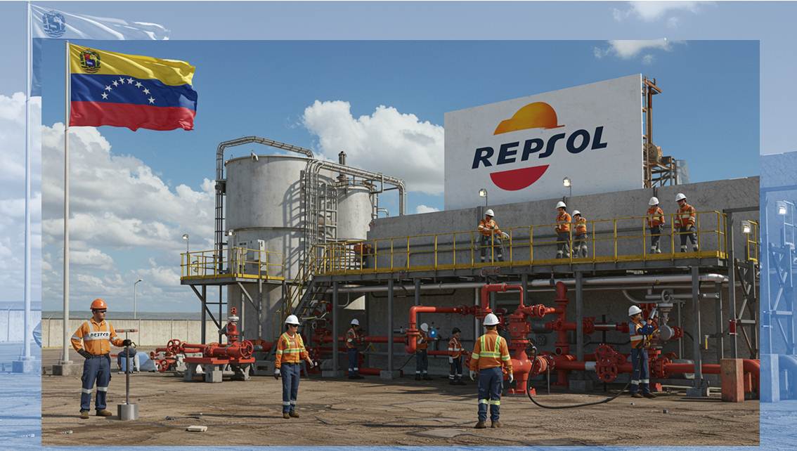 ¡VOLUMEN QUE SATISFACE AL MERCADO INTERNO! Repsol mantiene producción de 580 millones de pies cúbicos diarios de gas en Venezuela