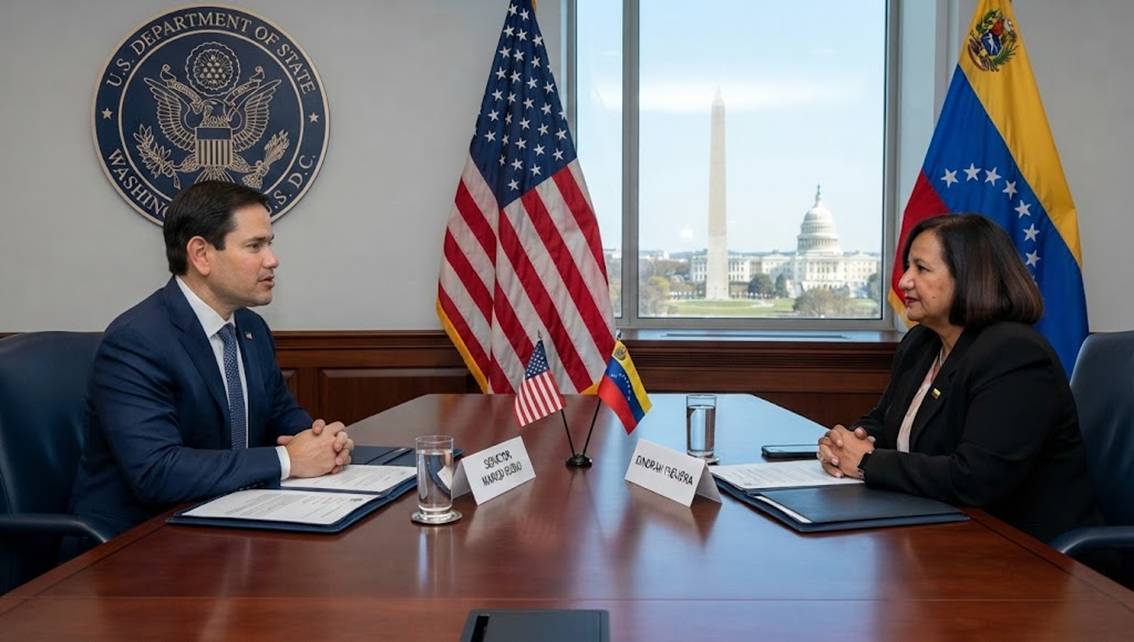 ¿HABLARÁN DE ELECCIONES? Reunión este viernes en Washington entre Marco Rubio y Dinorah Figuera
