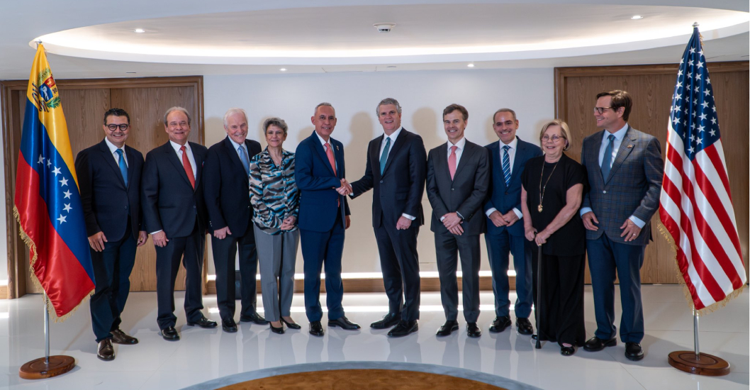 ¡ACERCAMIENTO ESTRATÉGICO! Cámara Venezolano-Americana de Comercio e Industria sostuvo encuentro con cuerpo diplomático de EEUU en Caracas