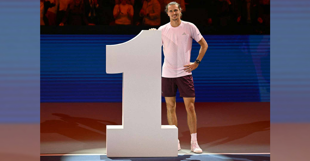 ¡CORONA EL RANKING! Zverev será desde el lunes el nuevo número 1 de la ATP