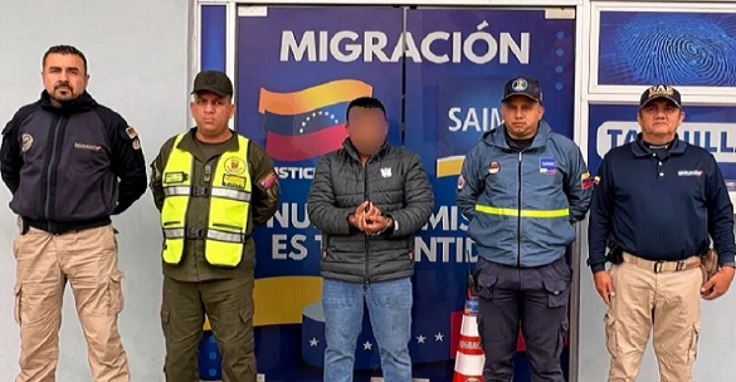 ¡ENTREGADO A LA JUSTICIA! Colombia captura y expulsa hacia Venezuela a «Chachi», cabecilla del Tren del Llano