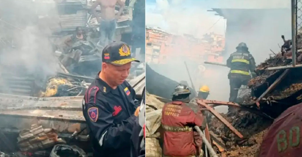 ¡EMERGENCIA EN EL MUNICIPIO BARUTA! Sofocan incendio estructural en Santa Cruz del Este