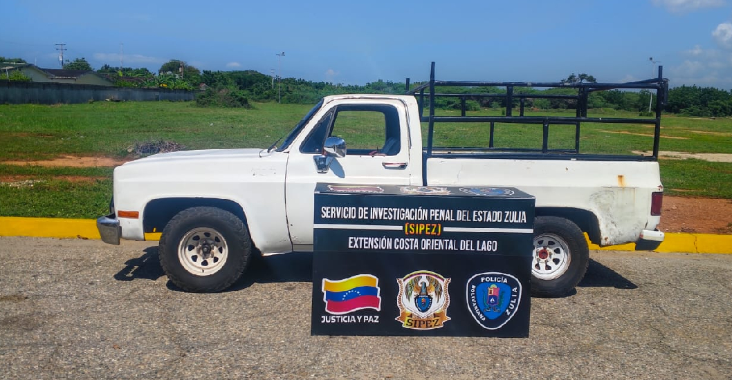 ¡AUTOMOTOR SOLICITADO POR EL CICPC! SIPEZ recupera camioneta reportada como hurtada este domingo 18-Oct