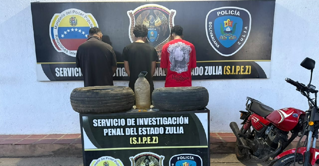 ¡ALLÍ SE DESPLAZABA EL DIRECTOR SERGIO VILLASMIL! Cuatro detenidos por atacar y dañar patrulla del CPBEZ durante protesta en Maracaibo