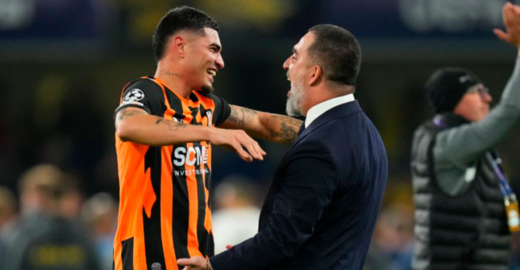 ¡GOLAZO ZULIANO EN EUROPA! Gleiker Mendoza liquida el triunfo del Shakhtar Donetsk en la Champions