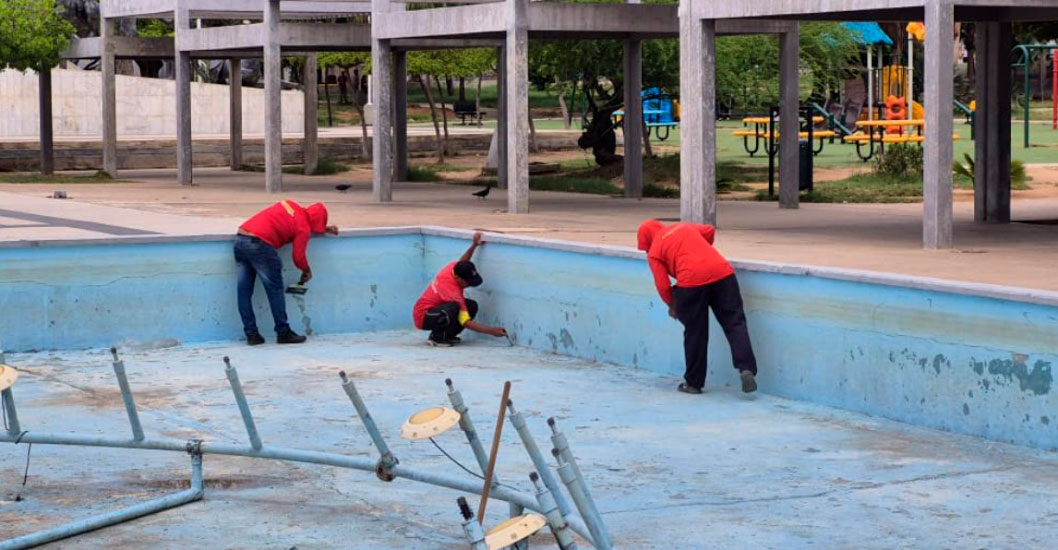¡DEVOLVIENDO EL BRILLO A LA CIUDAD! Gobernación del Zulia ejecuta rehabilitación del Parque y Museo Rafael Urdaneta