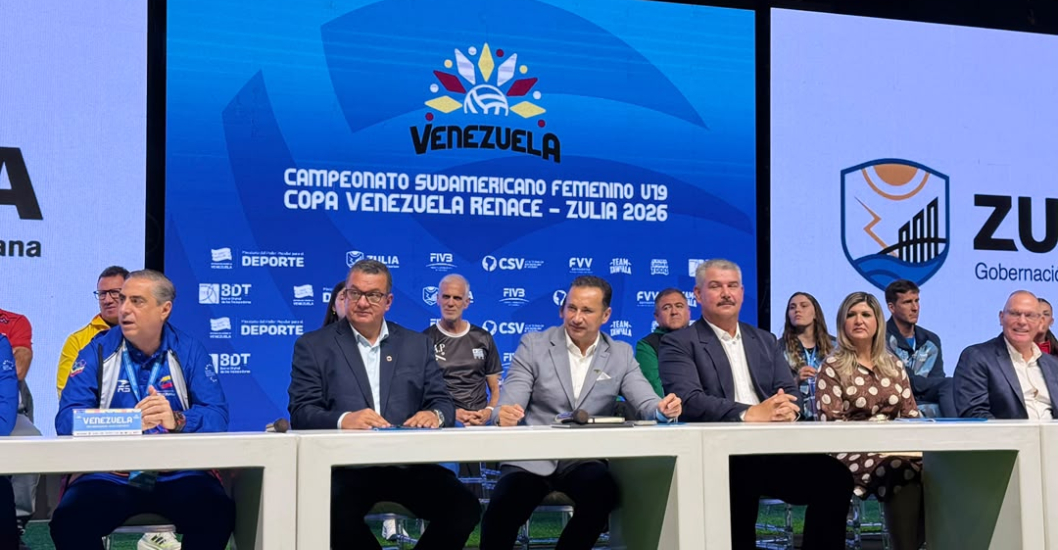 ¡EL ZULIA VUELVE A LA ESCENA INTERNACIONAL! Presentan el Campeonato Sudamericano Femenino de Voleibol U19 “Copa Venezuela Renace – Zulia 2026”