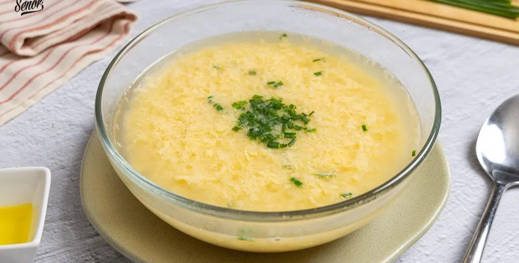 ¡COCINA AL MINUTO! Sopa de huevo al estilo chino. Una clásico de los restaurantes