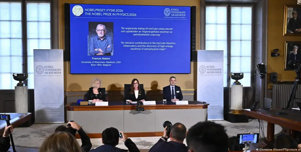 ¡OBSERVACIÓN DE «PARTÍCULAS FANTASMA»! Nobel de Física para Halzen por hallazgo sobre neutrinos